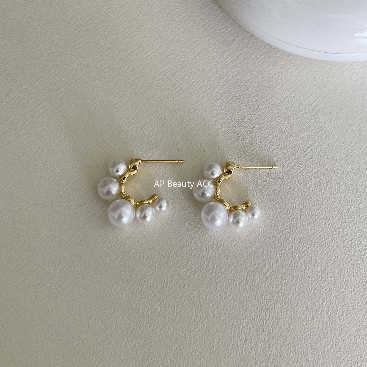 C廠-韓式珍珠耳環女小眾設計高級感氣質時尚ins耳釘大氣輕奢爆款耳飾「EH-4110」25.10-5