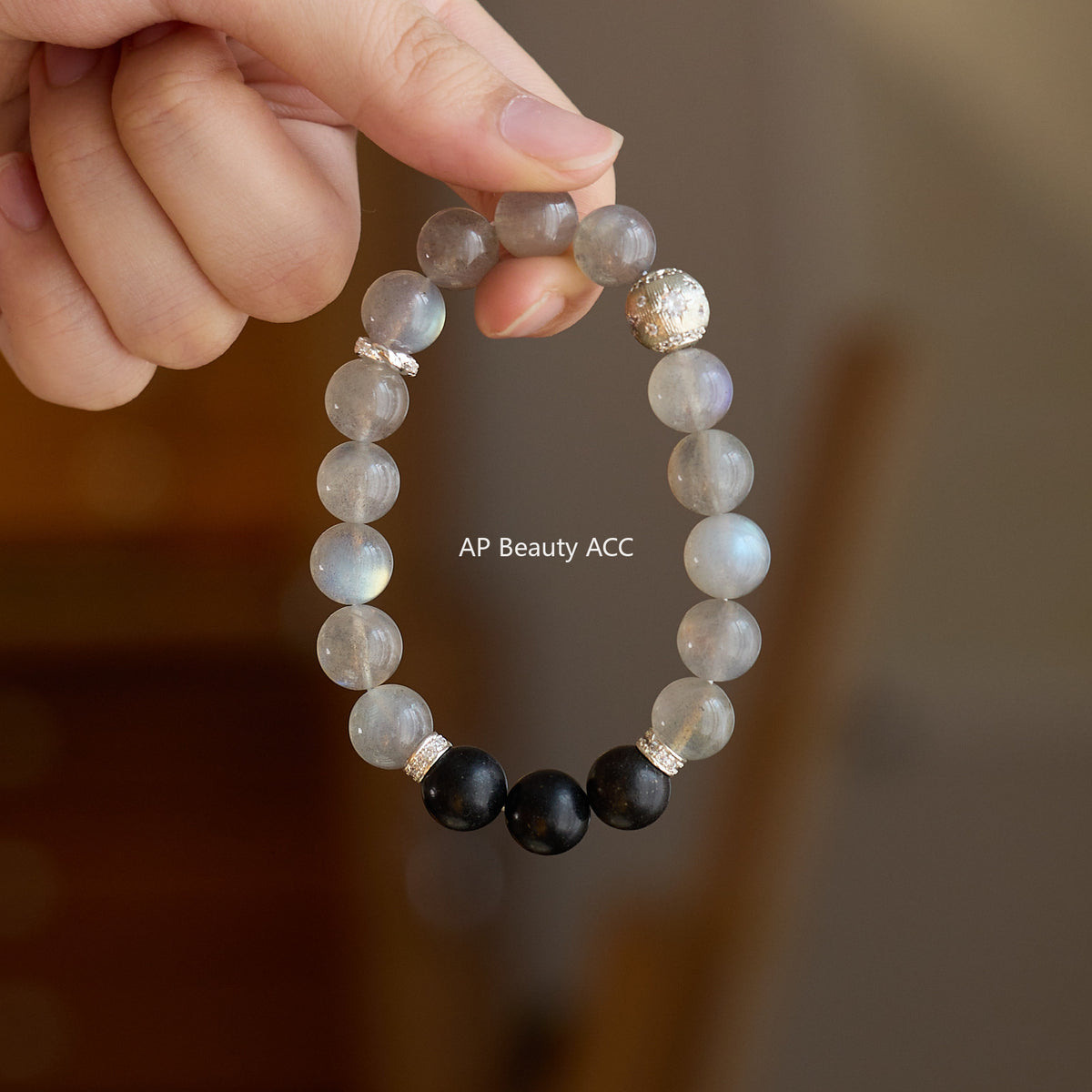 AS廠-黑龍涎合香珠手串天然中藥香灰月光簡約高級感手鍊男女款送禮批發「101X560」25.10-3