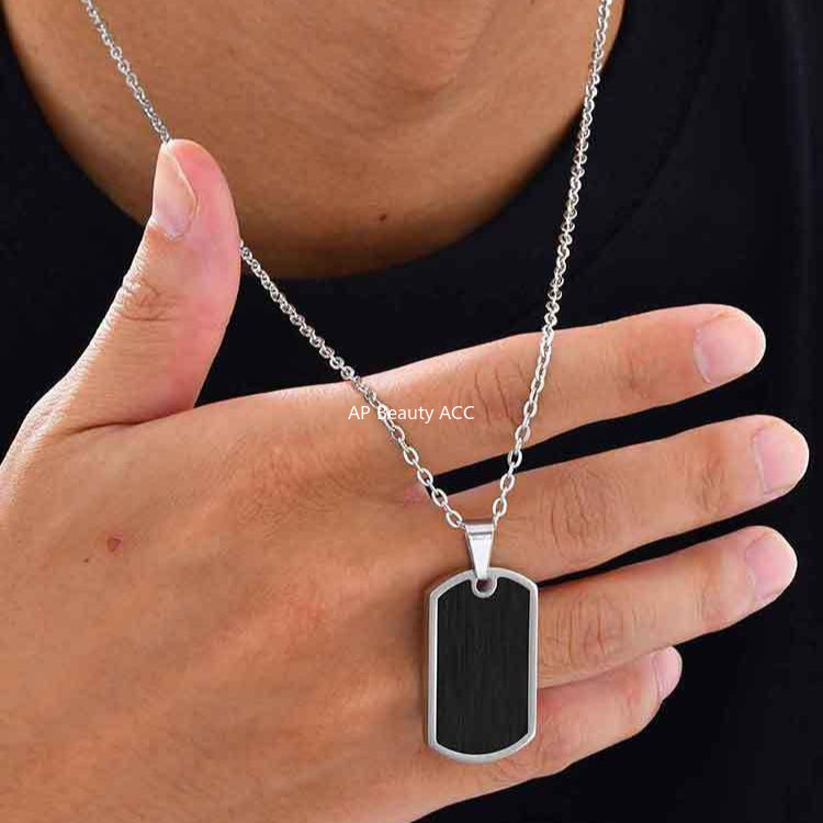 G廠-不鏽鋼大兵身份吊牌狗牌無性別街頭鬆弛感吊墜「PN-2236」25.11-2