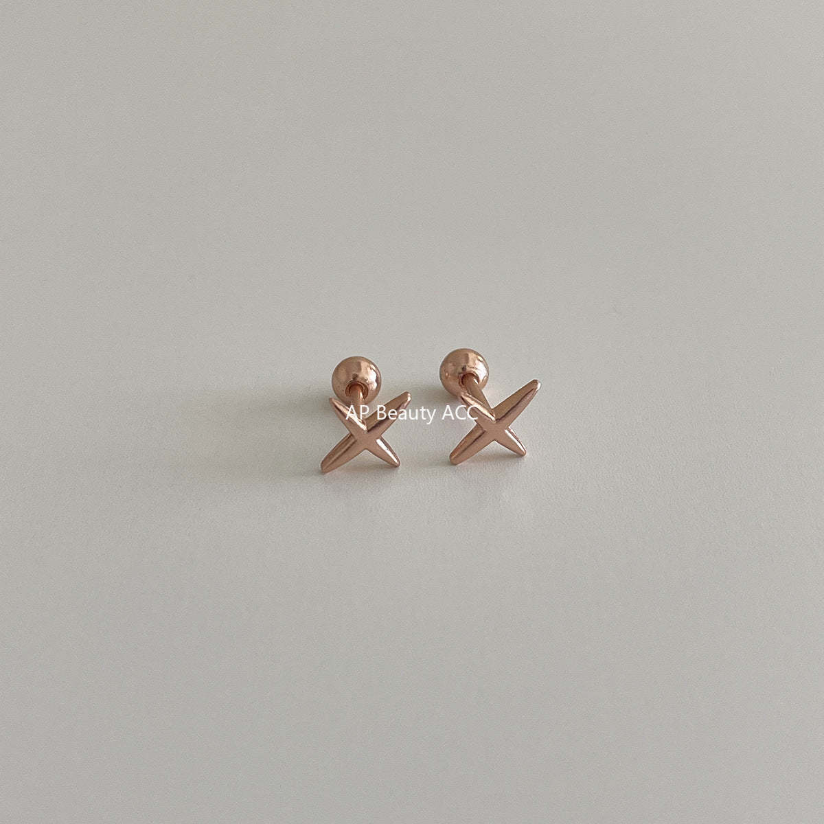 C廠-925純銀輕奢蝴蝶結耳釘女韓風簡約日常星星月亮耳環小眾高級耳飾「EH-4256」25.11-3