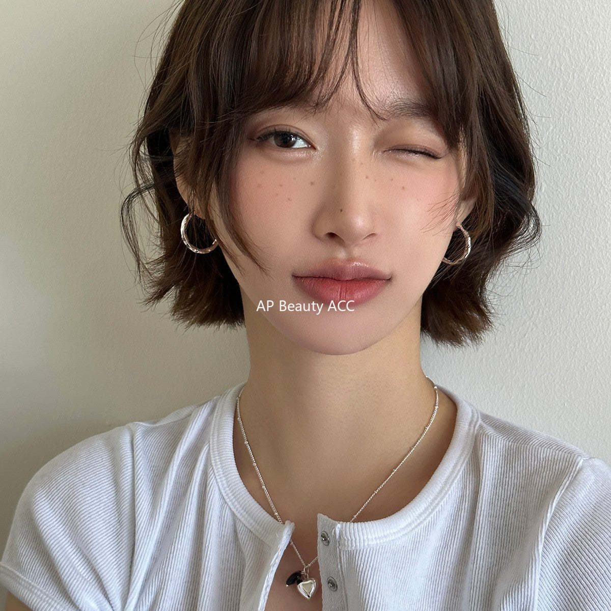 C廠-925銀針簡約素圈不規則耳環輕奢高級感小眾耳圈精緻百搭日常耳飾「EH-4122」25.12-2