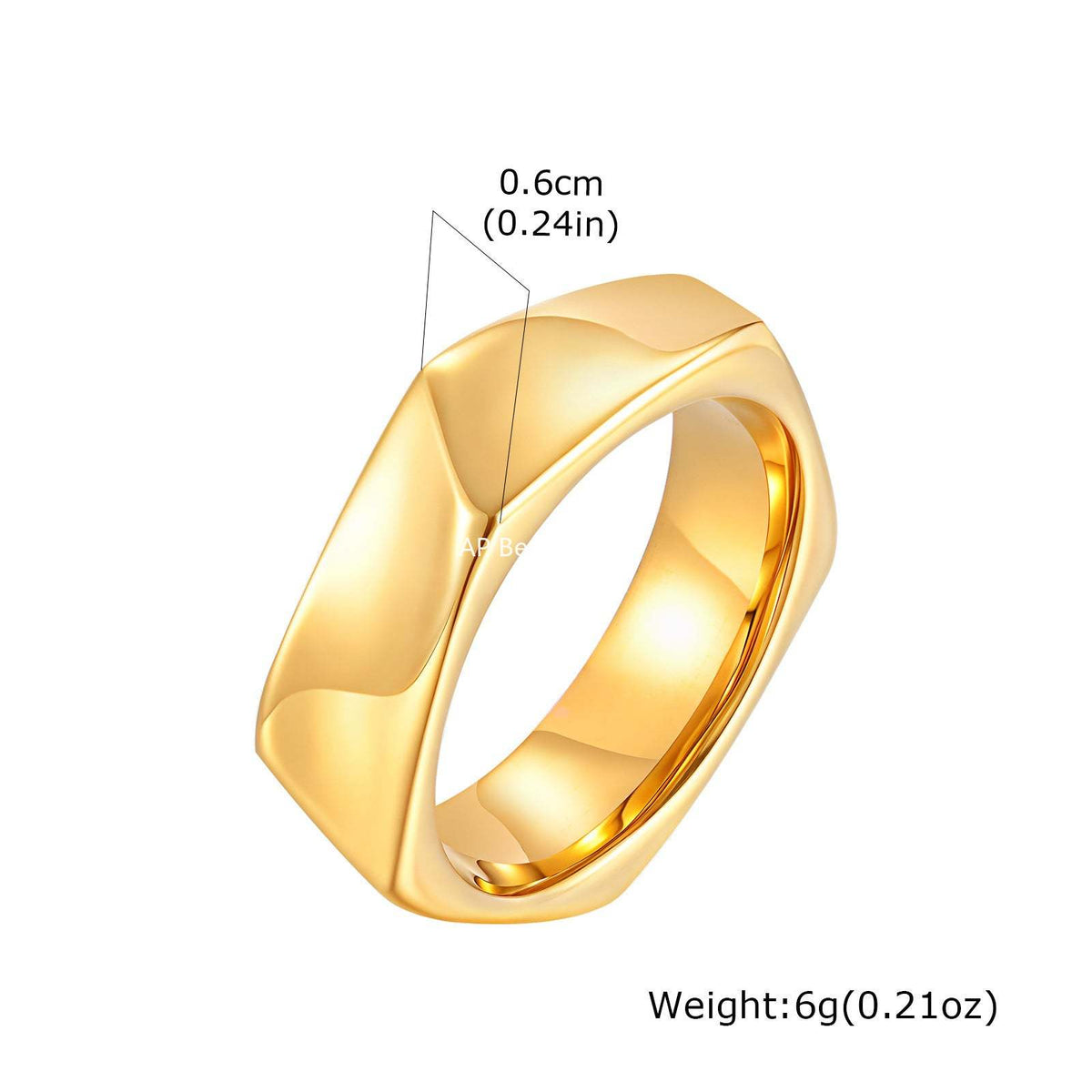 G廠-不鏽鋼男士小眾時尚個性簡約五邊形戒指黑色男士飾品「RC-915」25.10-5