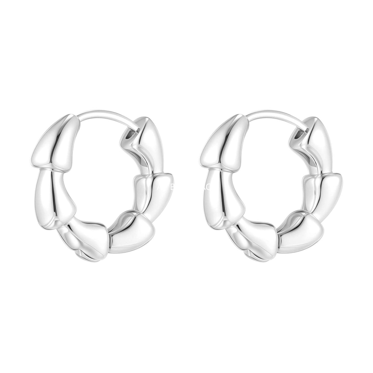 C廠-925銀針經典素圈耳環女ins簡約高級感氣質耳扣輕奢小眾秋冬耳飾「EH-4195」25.11-3