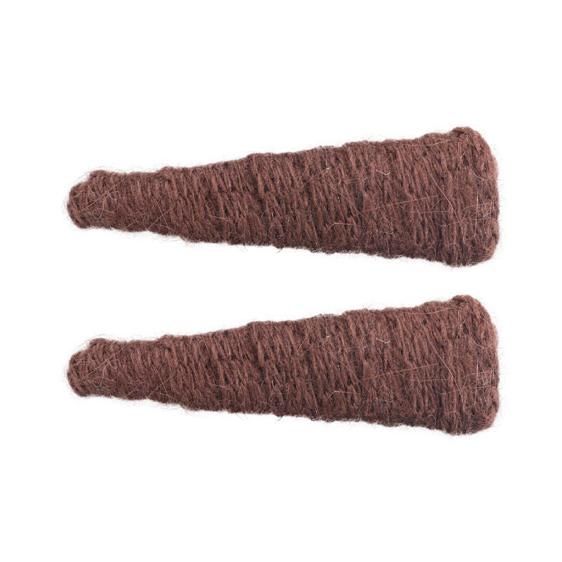 E廠-韓國ins秋冬彩色三角毛線bb夾髮夾可愛甜美瀏海夾側邊夾頭飾髮飾「27652」25.11-4