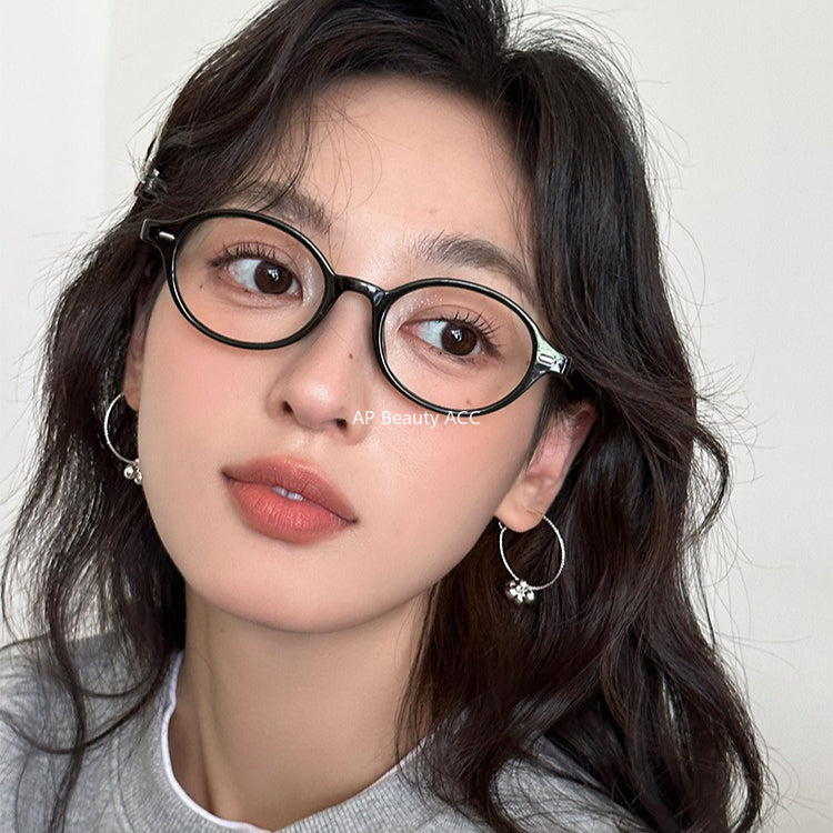 C廠-韓系圓珠小花球耳圈女高級感顯臉小麻花耳環獨特誇張秋冬氣質耳飾「EH-4184」25.11-2