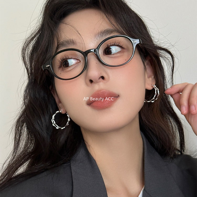 C廠-甜酷簡約星星耳環女時尚復古港風氣質荊棘銀針耳扣高級感秋冬耳飾「EH-4117」25.11-2