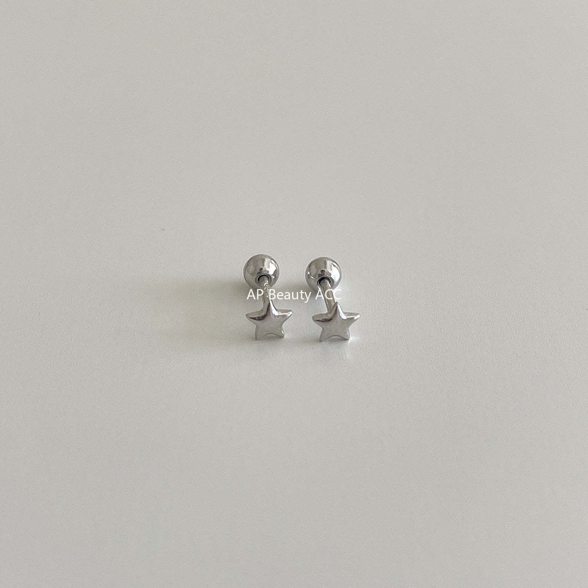 C廠-925純銀輕奢蝴蝶結耳釘女韓風簡約日常星星月亮耳環小眾高級耳飾「EH-4256」25.11-3