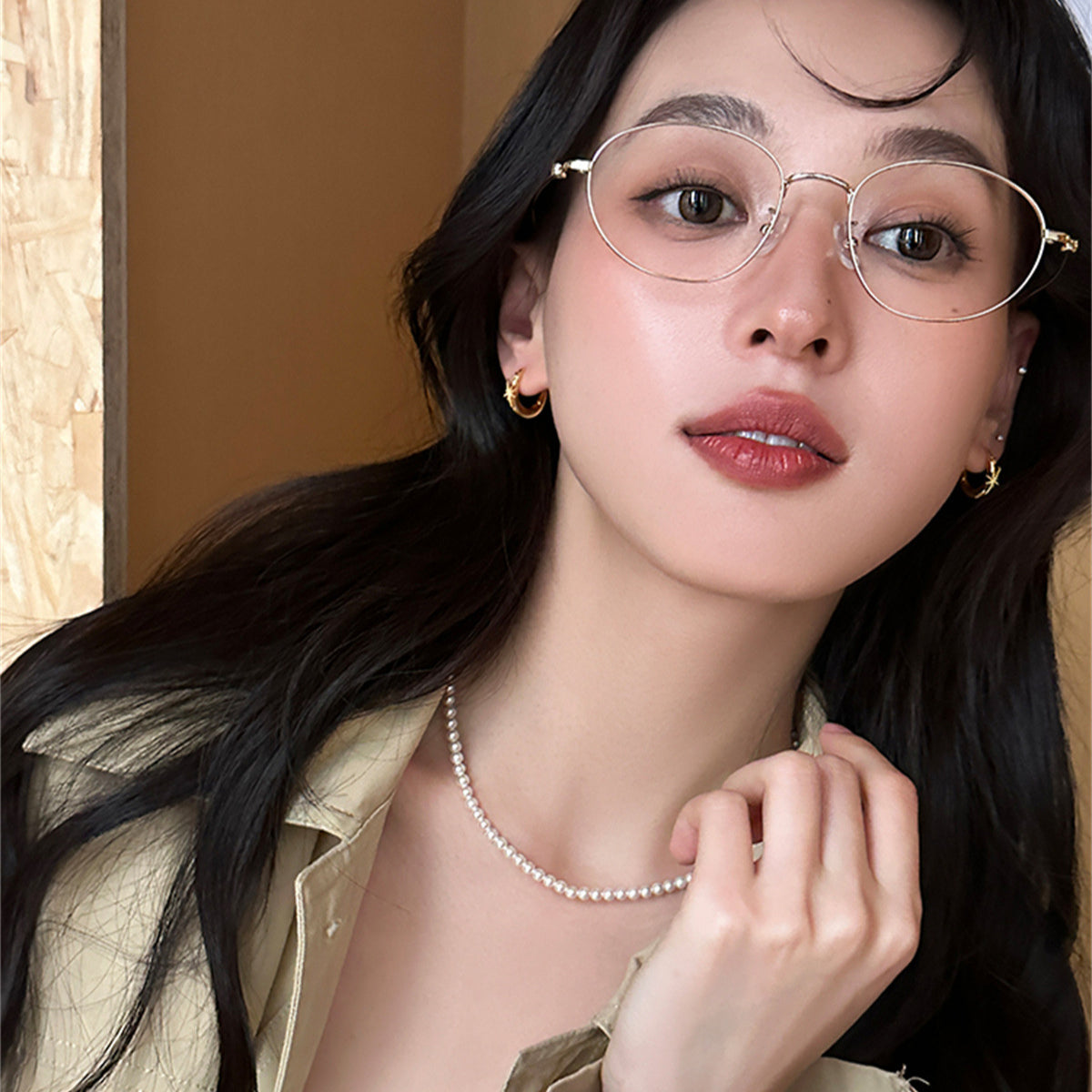 C廠-925銀針八芒星耳環女小眾設計感個性耳圈簡約氣質百搭高級感耳扣「EH-3742」25.08-4