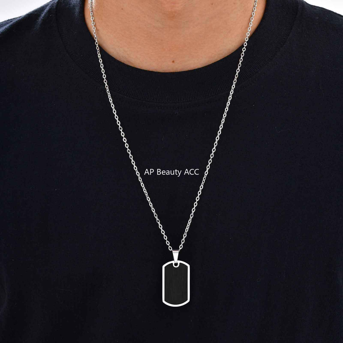 G廠-不鏽鋼大兵身份吊牌狗牌無性別街頭鬆弛感吊墜「PN-2236」25.11-2