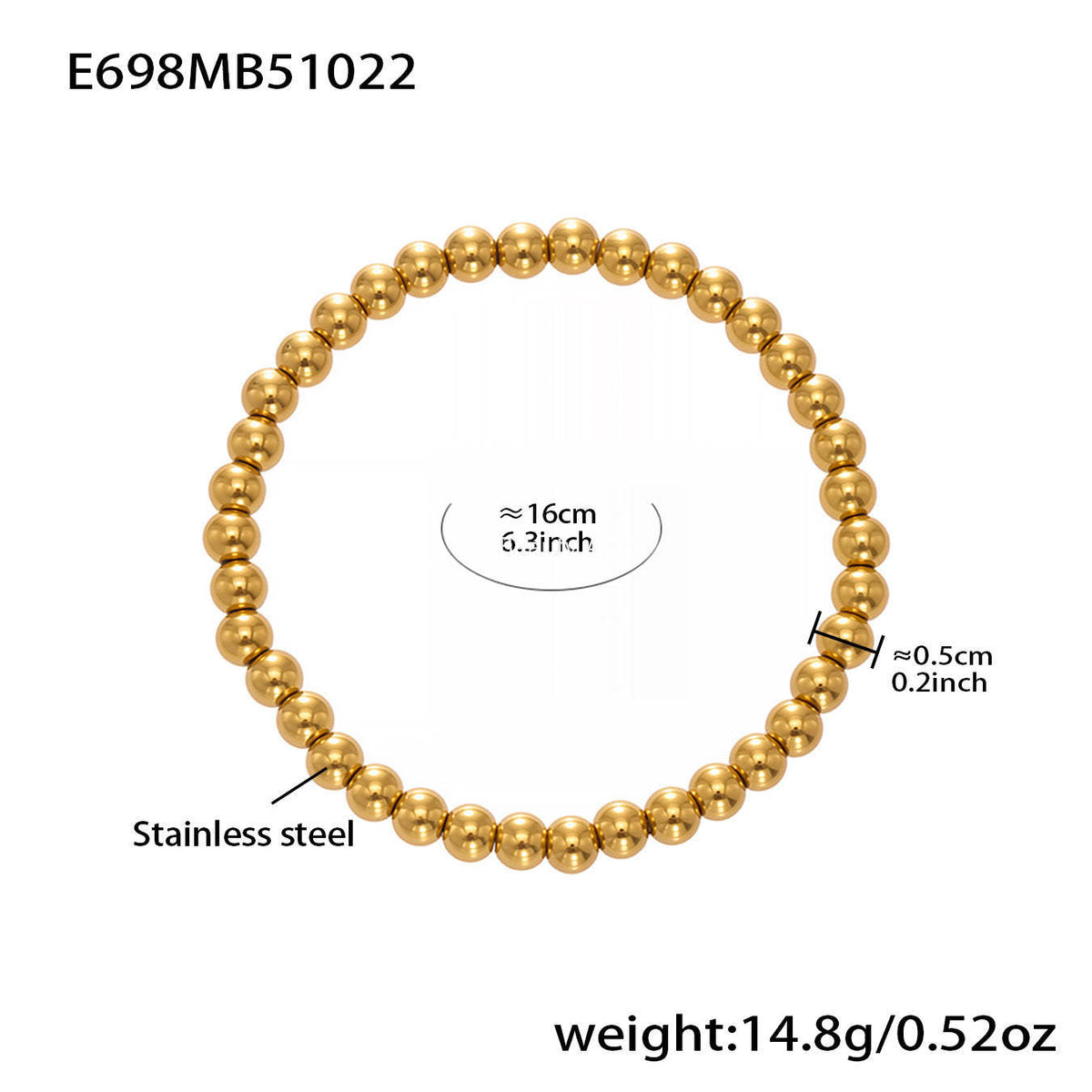 B廠-不鏽鋼滿鑽愛心DIY多配件吊墜壓紋鋼珠手鍊鍍18k真金不掉色「E696-E697-E698」25.10-5