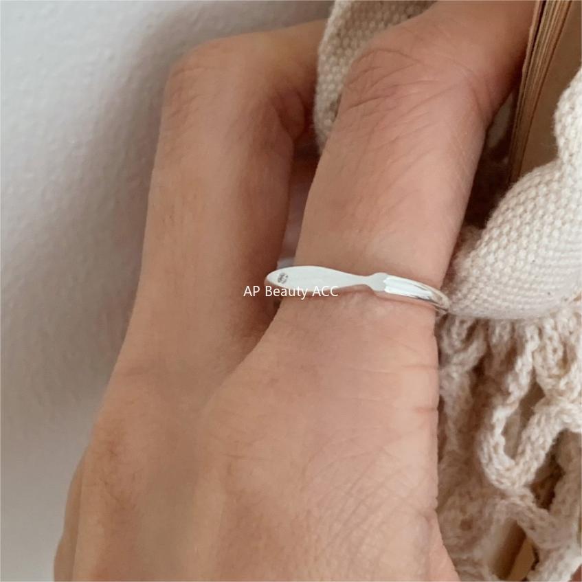 F廠-韓版飾品925純銀拉絲小魚戒指首飾時尚百搭INS戒指指環「J1898」25.12-2