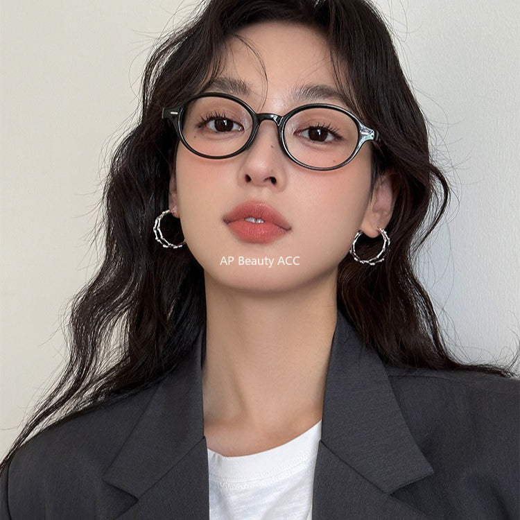 C廠-甜酷簡約星星耳環女時尚復古港風氣質荊棘銀針耳扣高級感秋冬耳飾「EH-4117」25.11-2