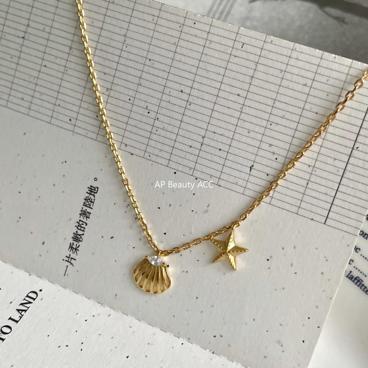 F廠-韓國韓國 S925純銀海星貝殼手鍊簡約INS小紅書幾何形手鍊「A393」25.11-3