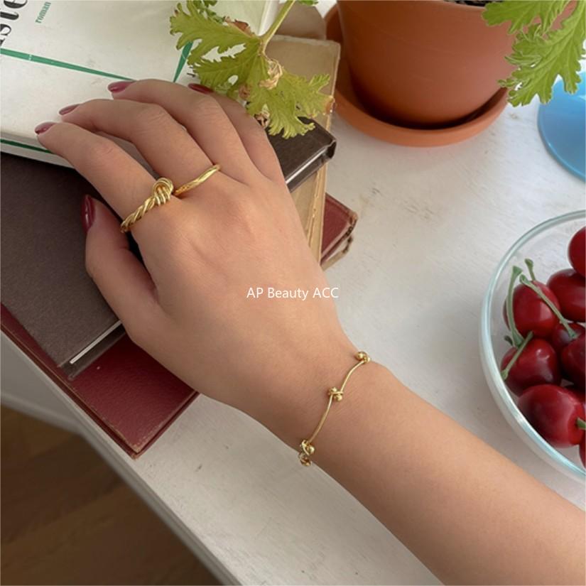 F廠-韓版飾品925純銀扭線戒指個性氣質百搭小紅書INS戒指指環「J1915」25.10-5