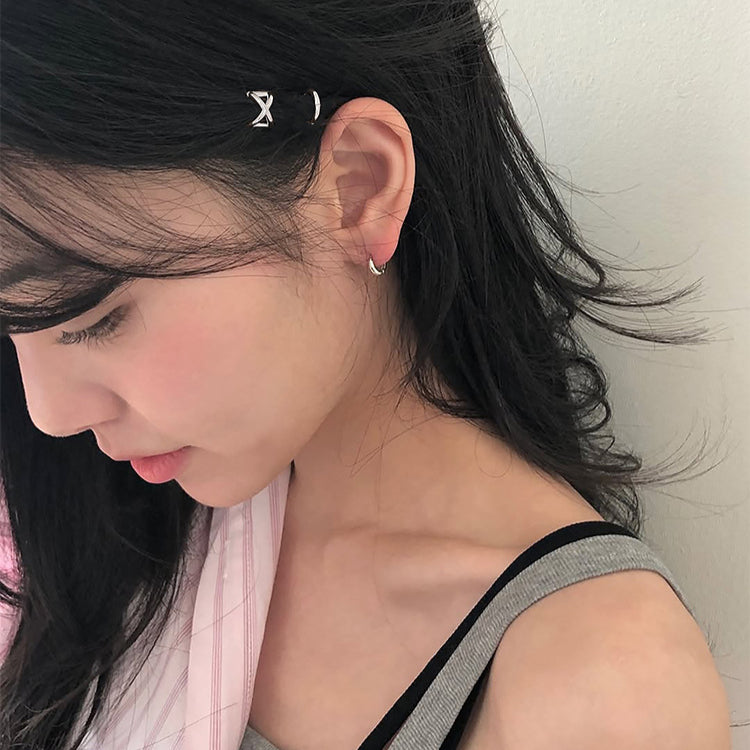 C廠-韓版芭蕾蝴蝶結側邊發夾女輕奢高級感優雅氣質甜美風日系劉海夾「FS-490」25.06-3