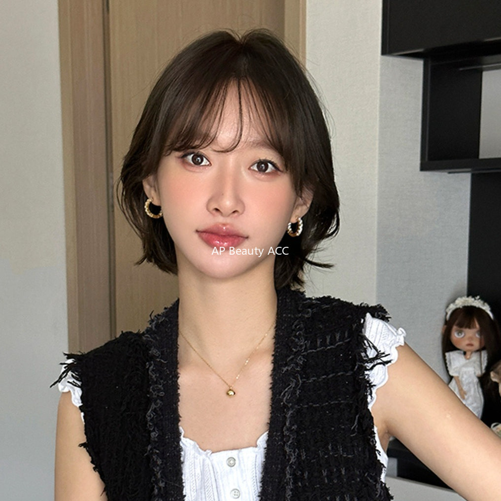 C廠-韓系極簡風超閃鋯石耳環女輕奢高級感氣質銀針耳圈大氣時尚新耳飾「EH-4202」25.10-3