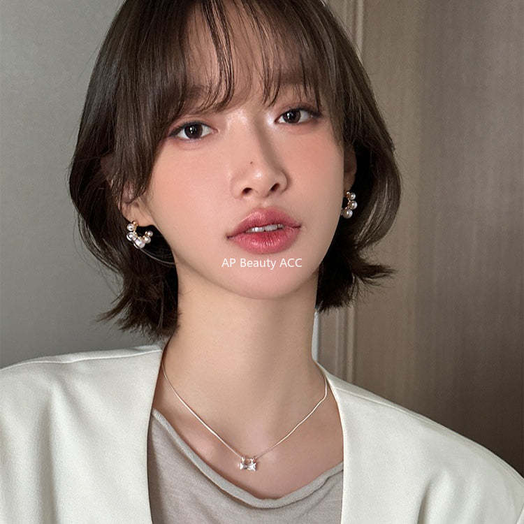 C廠-韓式珍珠耳環女小眾設計高級感氣質時尚ins耳釘大氣輕奢爆款耳飾「EH-4110」25.10-5