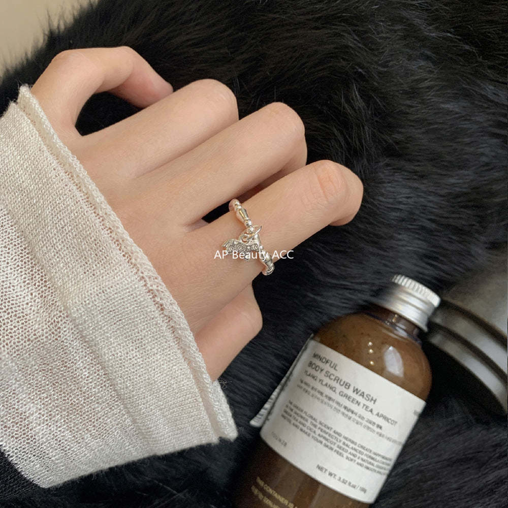 C廠-2026屬馬生肖馬年 花紋小馬S925純銀手鍊S925純銀戒指女士細手鍊「SZ-S092」25.12-3