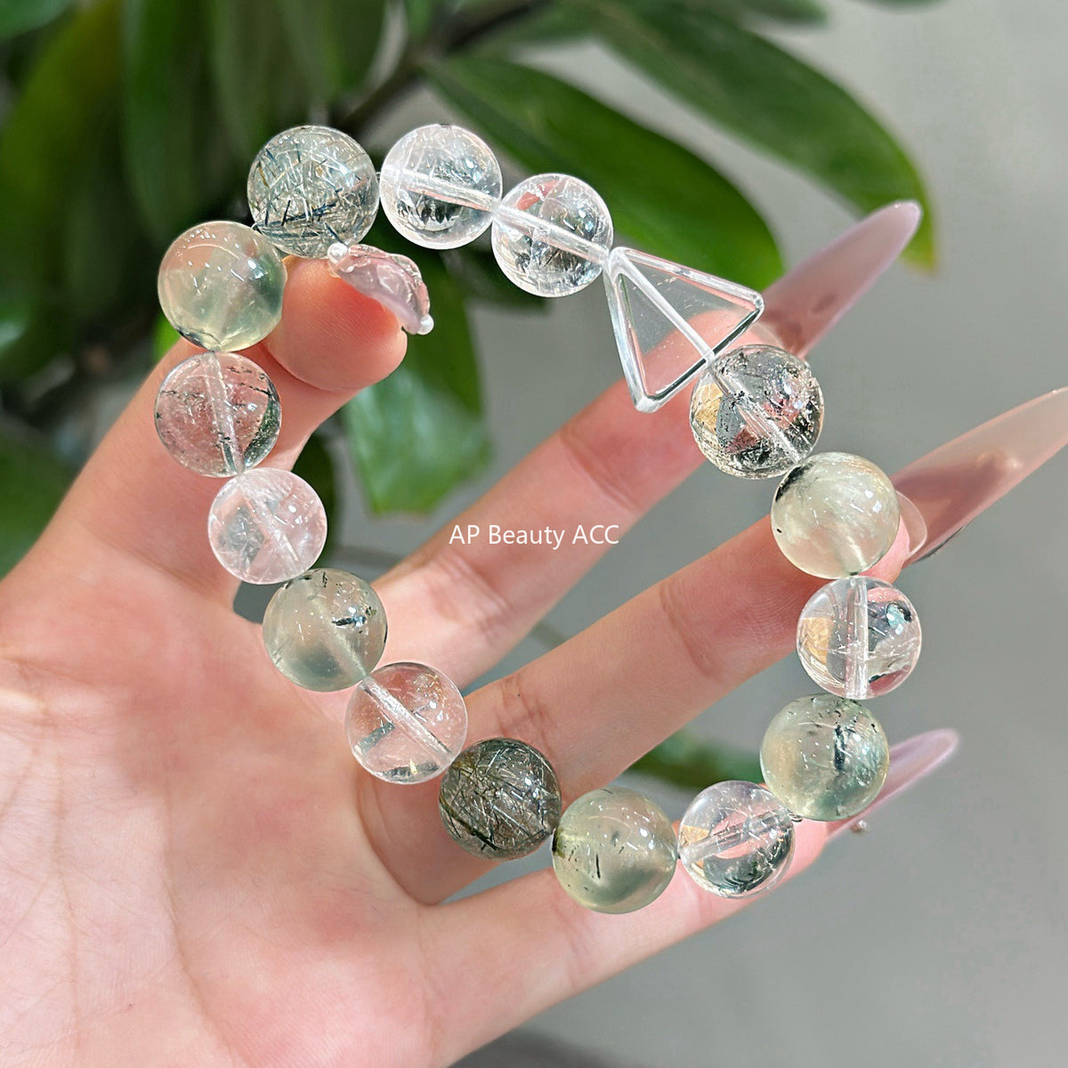 AS廠-天然水晶DIY五行金木水火土原創設計手鍊手串百搭爆款批髮「l2975-79」25.11-2