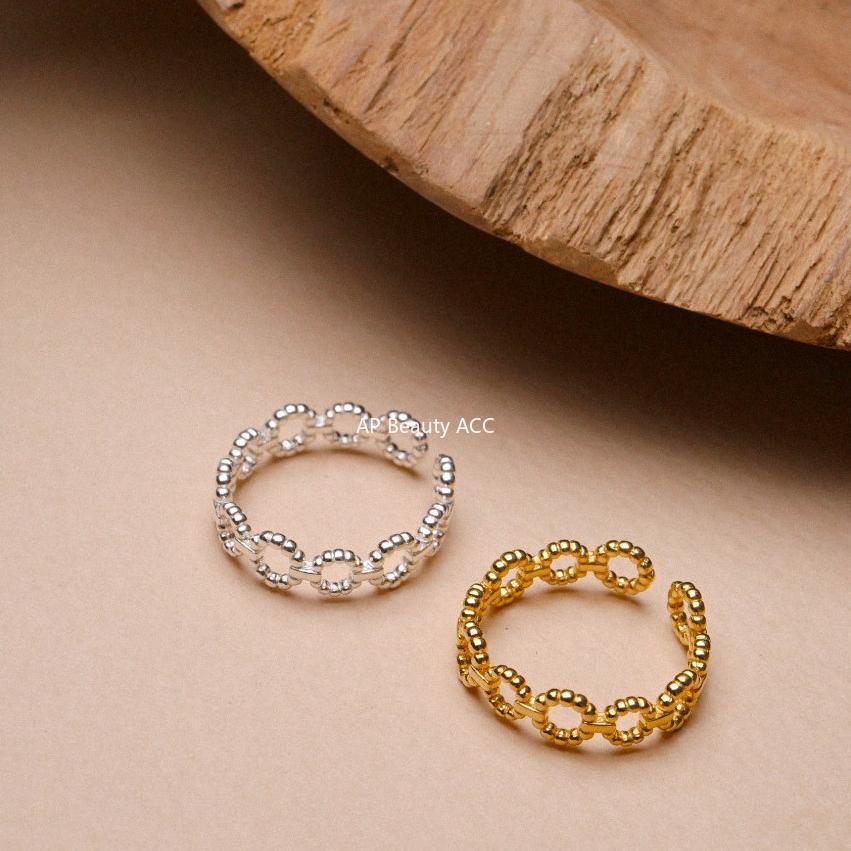 F廠-925純銀韓國韓飾麻花百搭戒指女食指環關節戒子飾品日韓裝飾戒指「J926」25.11-2