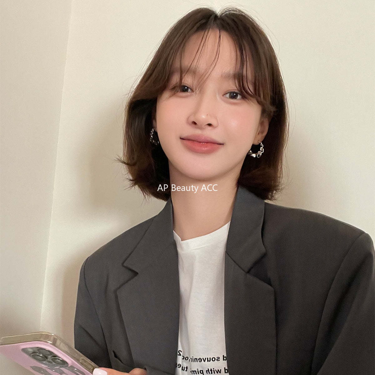 C廠-歐美ins風不規則皺摺耳夾女小眾不規則高級感無耳洞耳環秋冬耳飾「EJ-59」25.12-1