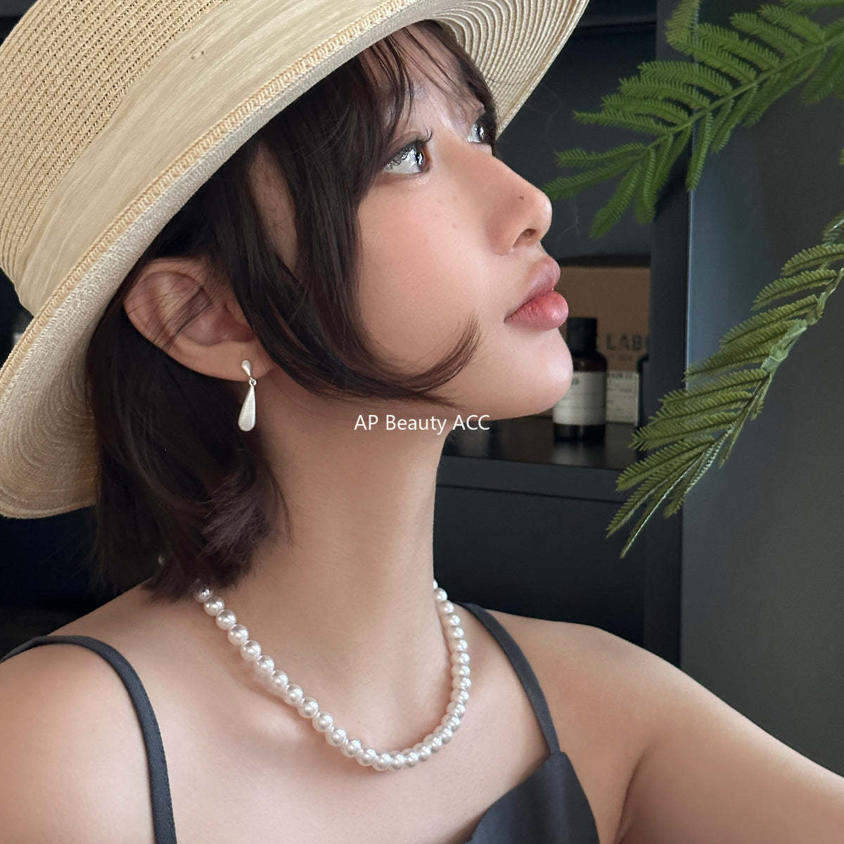 C廠-大氣時尚拉絲水滴耳釘女精緻時尚簡約通勤耳環氣質顯瘦秋冬新耳飾「EH-4104」25.10-4