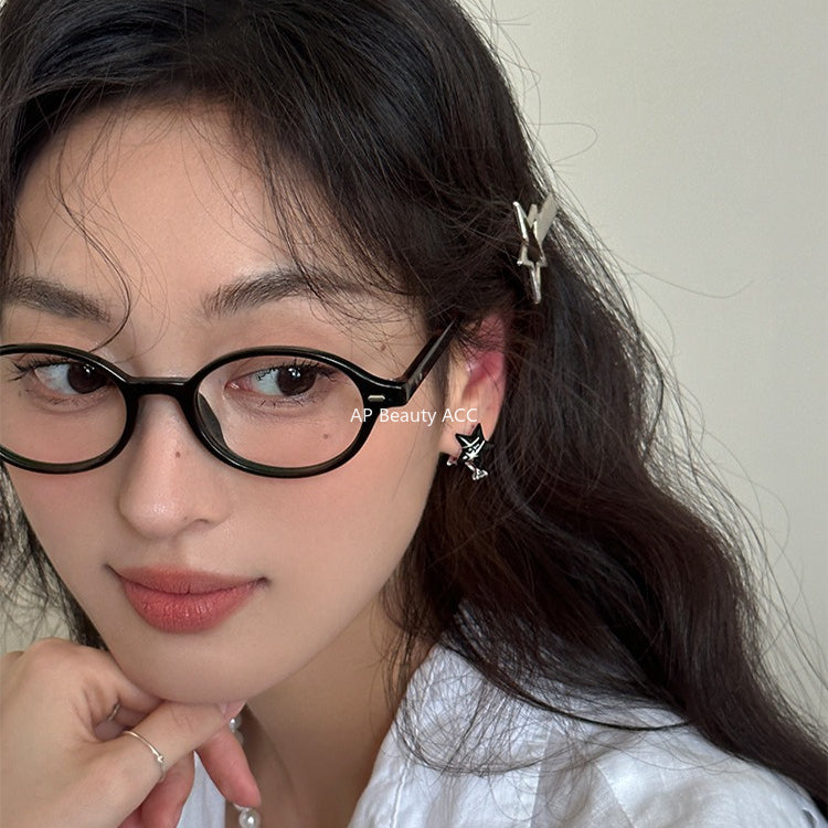 C廠-輕奢度假風滴釉海星耳夾女簡約日常高級感甜酷風耳環精緻百搭耳飾「EH-4115」25.11-2