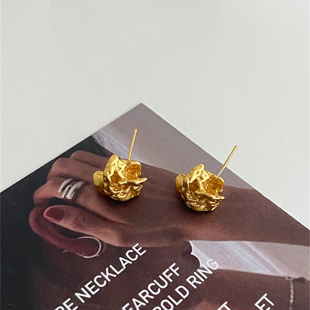 C廠-日常百搭不規則耳釘女輕奢高級感小眾氣質耳環時尚新款ins風耳釘「EH-3656」25.07-2