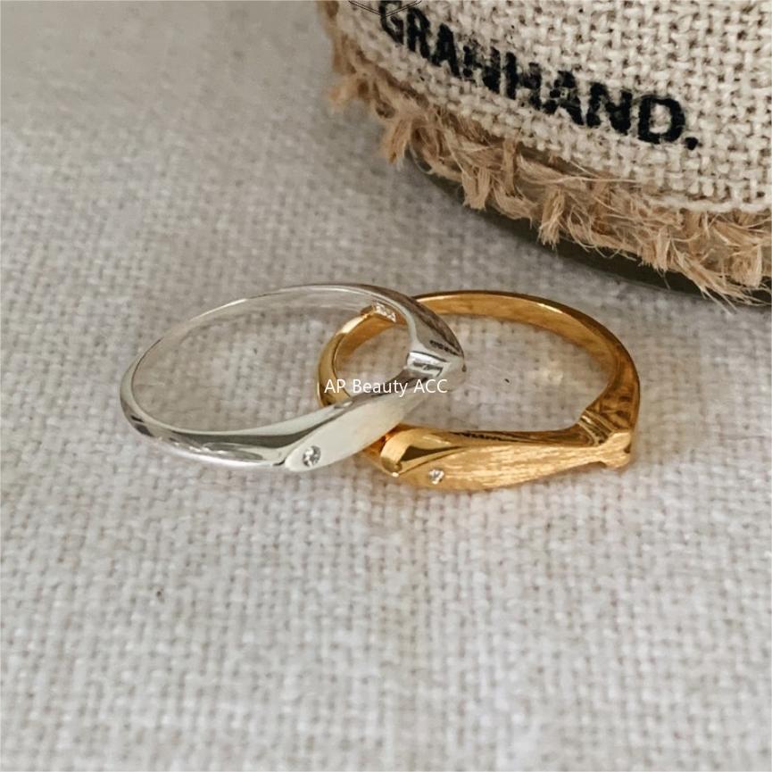 F廠-韓版飾品925純銀拉絲小魚戒指首飾時尚百搭INS戒指指環「J1898」25.12-2