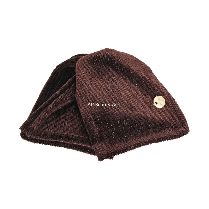 E廠-秋冬復古絨布三角抓夾輕奢純色布藝纏繞香蕉夾高級感扎馬尾竪夾「27720」25.11-4