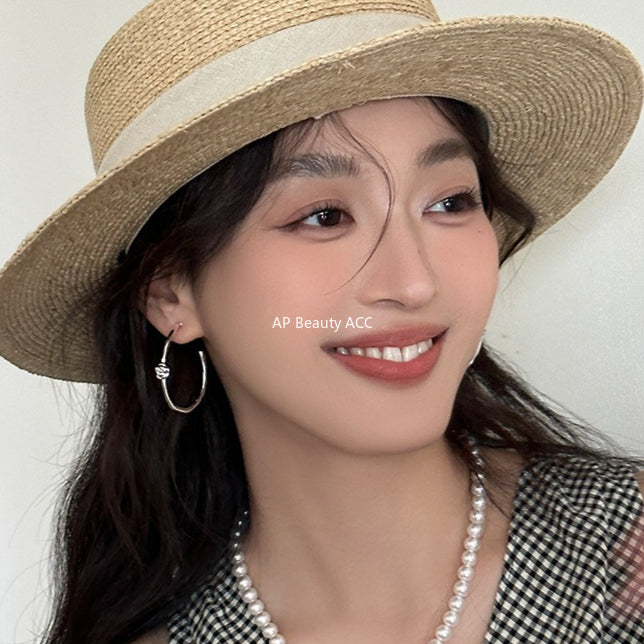 C廠-輕奢高級感玫瑰花耳釘女誇張港風大耳環森系精緻時尚氣質秋冬耳飾「EH-4138」25.11-2