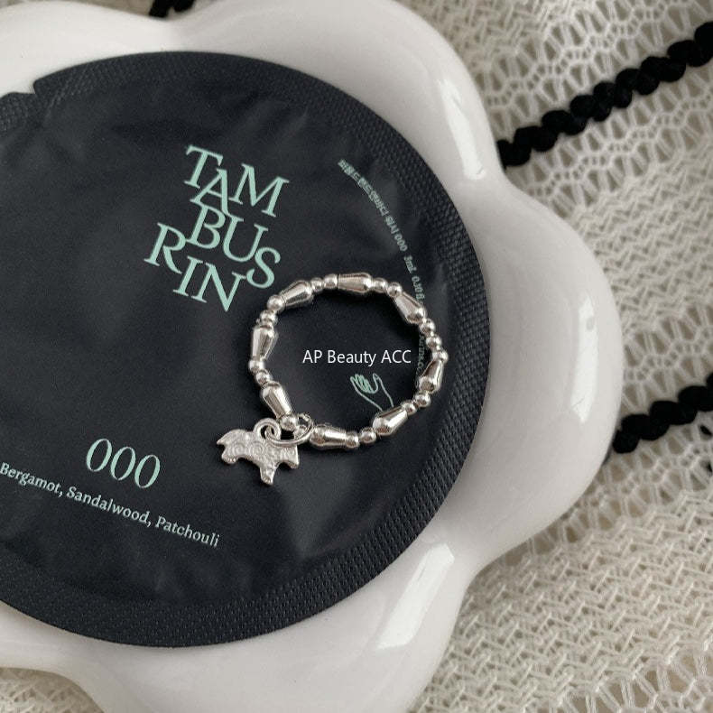 C廠-2026屬馬生肖馬年 花紋小馬S925純銀手鍊S925純銀戒指女士細手鍊「SZ-S092」25.12-3