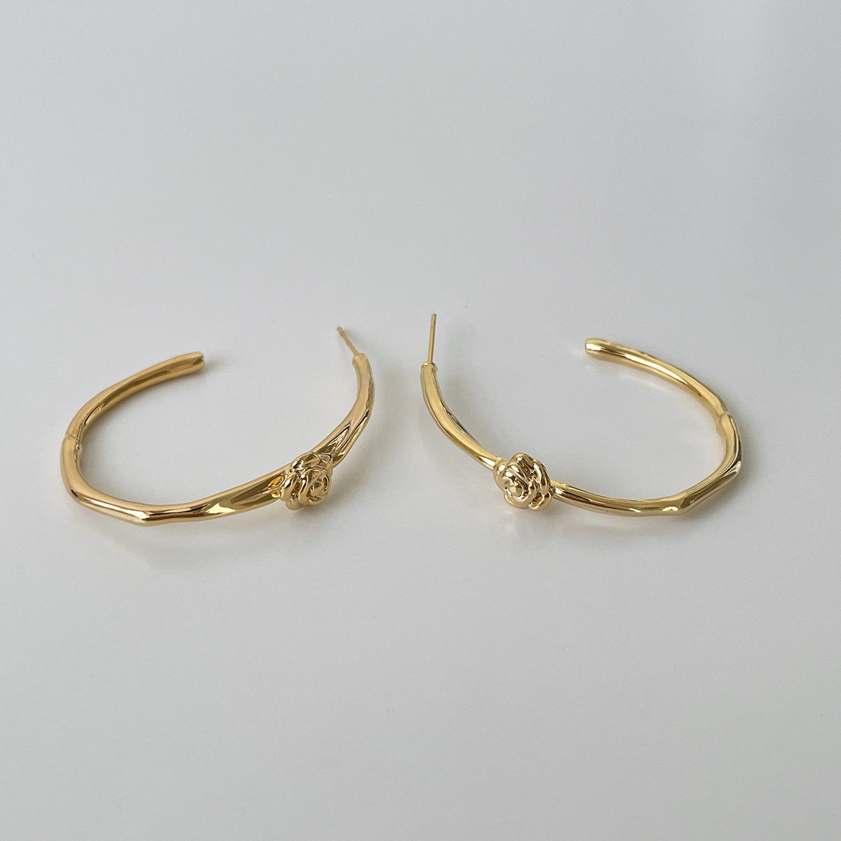 C廠-輕奢高級感玫瑰花耳釘女誇張港風大耳環森系精緻時尚氣質秋冬耳飾「EH-4138」25.11-2