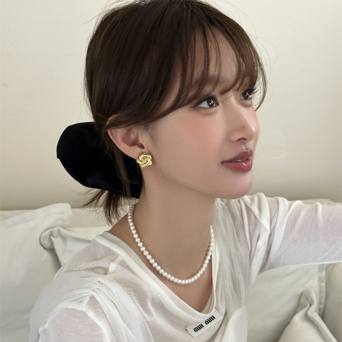 C廠-森系百搭立體山茶花銀針耳釘女輕奢甜美風氣質耳夾精緻高級感耳飾「EH-3715」25.06-4