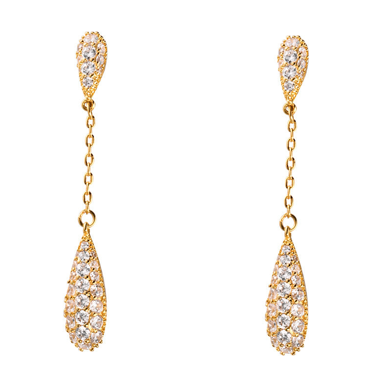 C廠-趙露思許妍同法式長流蘇耳環蚊香盤耳夾耳飾耳釘「EH-2450-SJ」25.12-1