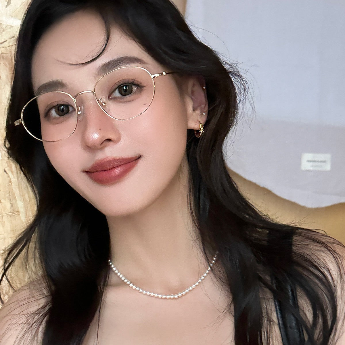 C廠-925銀針八芒星耳環女小眾設計感個性耳圈簡約氣質百搭高級感耳扣「EH-3742」25.08-4