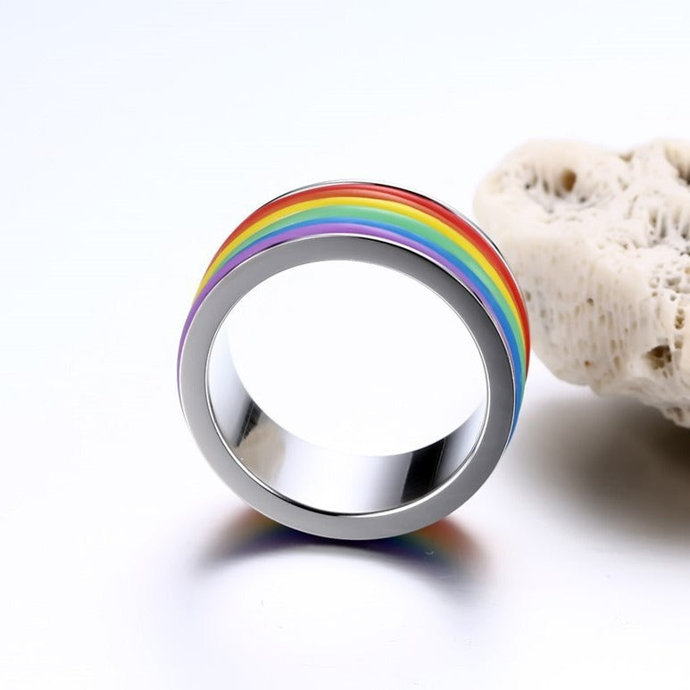 G廠-歐美戒指 ring  批發不鏽鋼飾品 鈦鋼彩色戒指配飾「PR-001」25.05-2