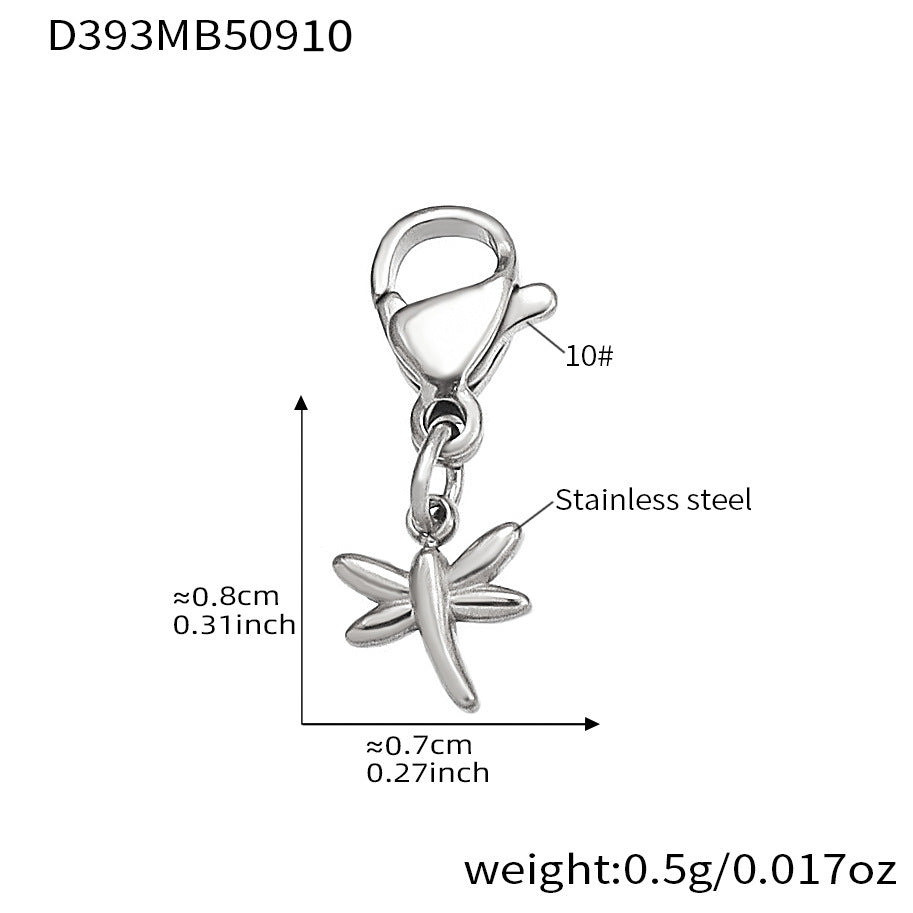 B廠-新款不鏽鋼DIY多吊墜小蜜蜂項鍊手鍊腳鏈套裝小眾時尚飾品「TXP392」25.09-3