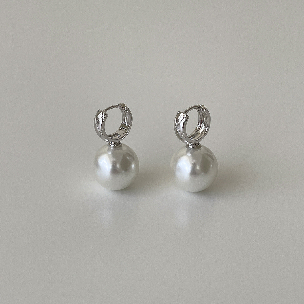 C廠-925銀針氣質名媛風珍珠耳環女輕奢百搭氣質耳環日常通勤百搭耳飾「EH-4360」25.11-4