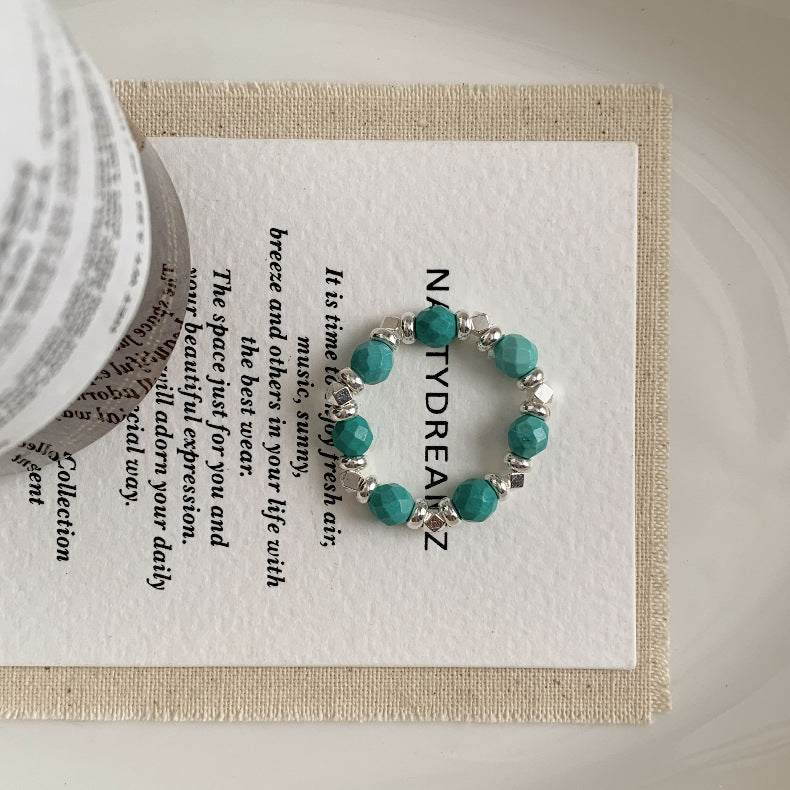 C廠-古風宮廷風葫蘆繡球愛心錢幣大象吉祥淡水珍珠彈力S925純銀戒指「RA」25.11-4