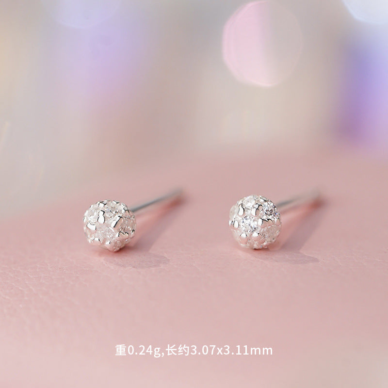 D廠-S999足銀愛心方形蝴蝶結圓形耳環輕奢小眾設計氣質清新耳飾批發「YC2652E_1」25.11-1