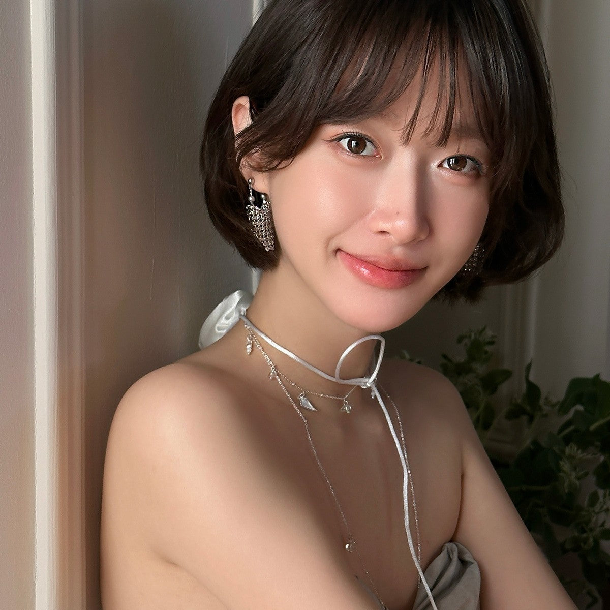 C廠-時尚輕奢亮片流蘇耳環女輕奢歐美潮流誇張氣質耳環高級感小眾耳飾「EH-3881」25.09-2