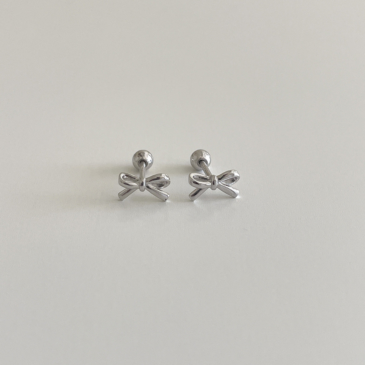 C廠-925純銀輕奢蝴蝶結耳釘女韓風簡約日常星星月亮耳環小眾高級耳飾「EH-4256」25.11-3