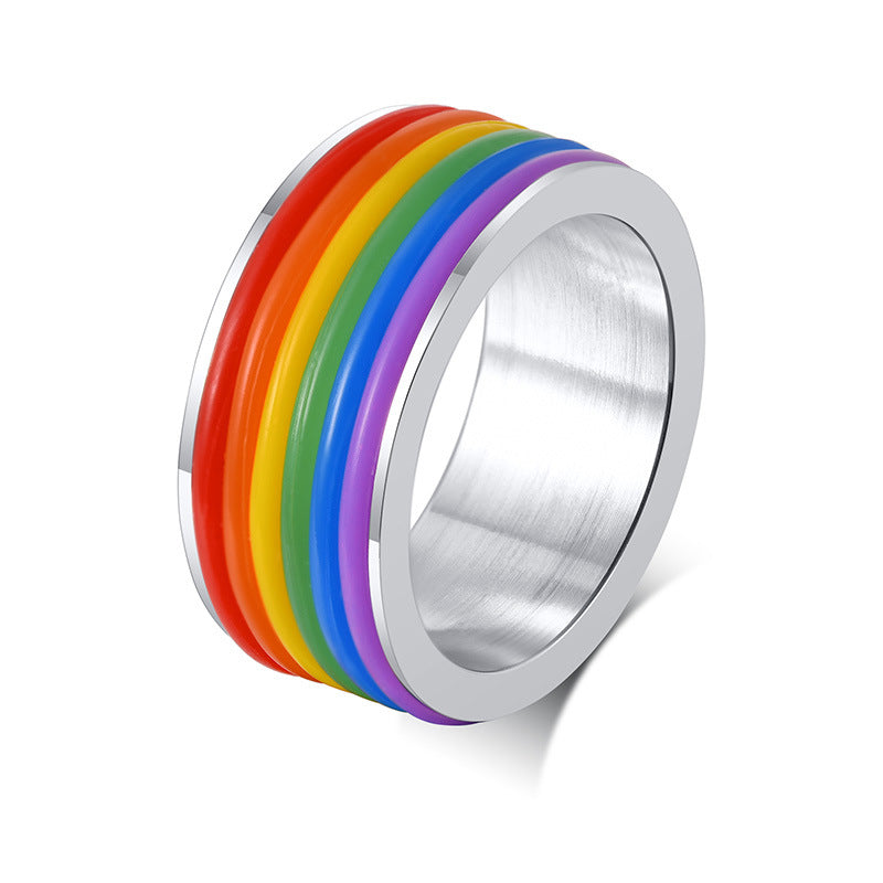 G廠-歐美戒指 ring  批發不鏽鋼飾品 鈦鋼彩色戒指配飾「PR-001」25.05-2