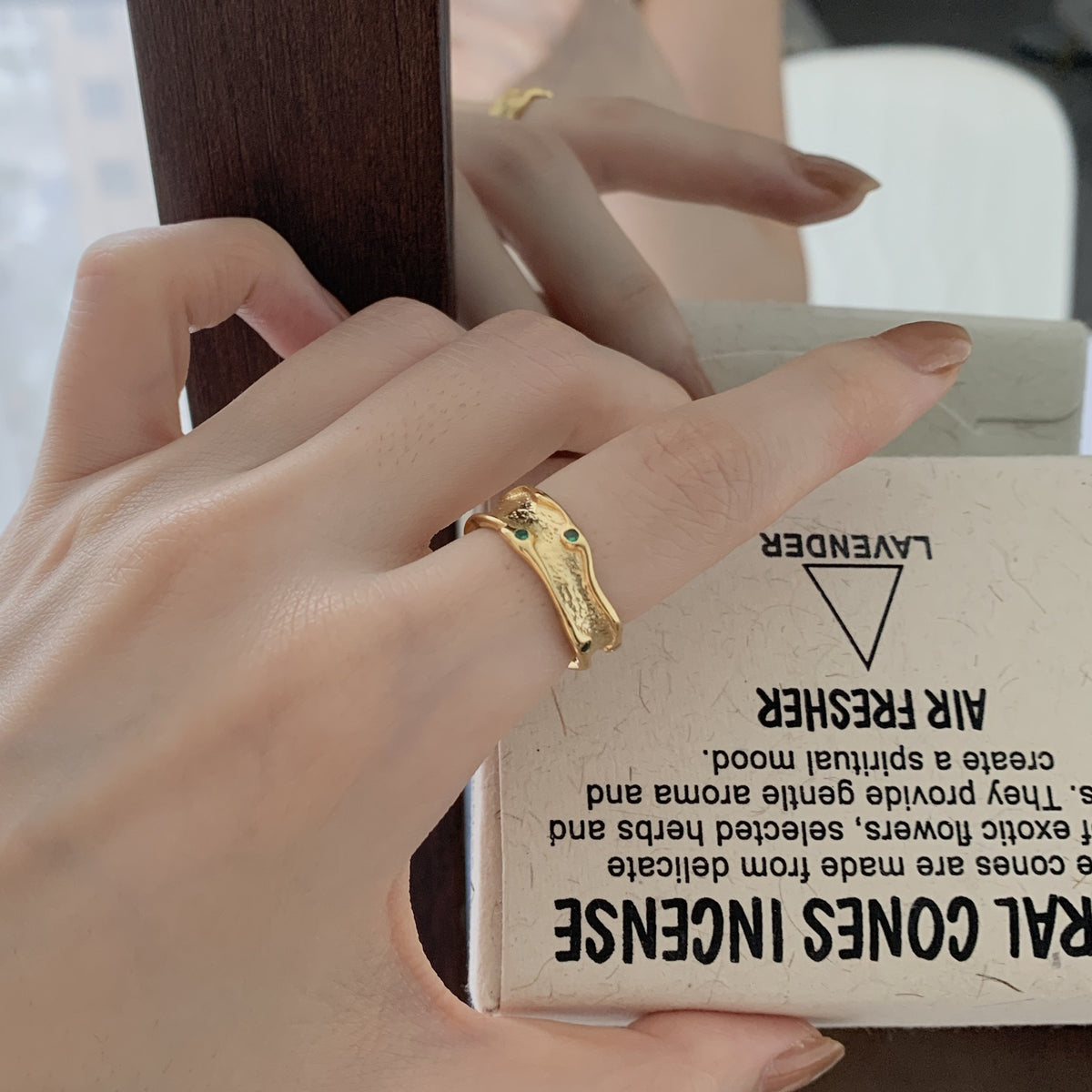 F廠-韓國東大門ins不規則異形S925純銀戒指女銀指環 批發「J1496」25.12-3