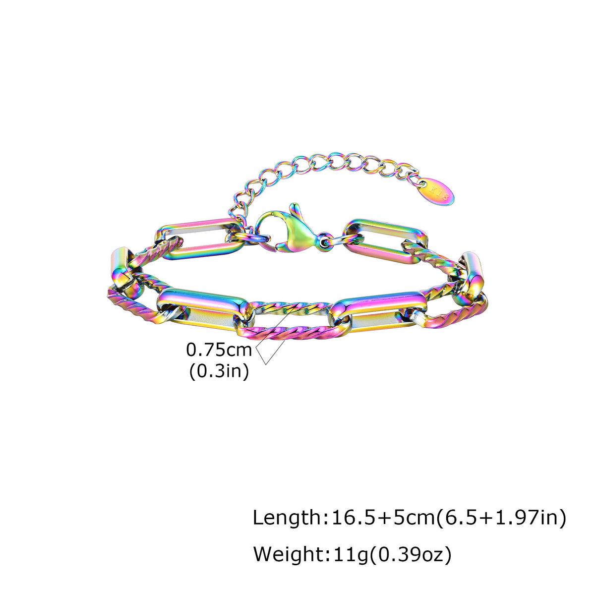 G廠-不鏽鋼跨境配飾批發 手工鏈手鍊個性時尚潮流百搭鍊子「BR-1705」25.10-5