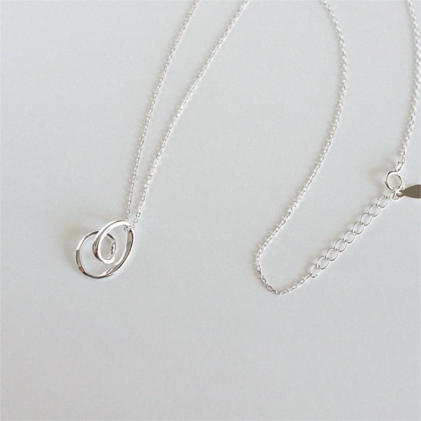 F廠-韓國韓版925純銀愛心項鍊簡約ins網紅小紅書項鍊「B1221」25.11-1