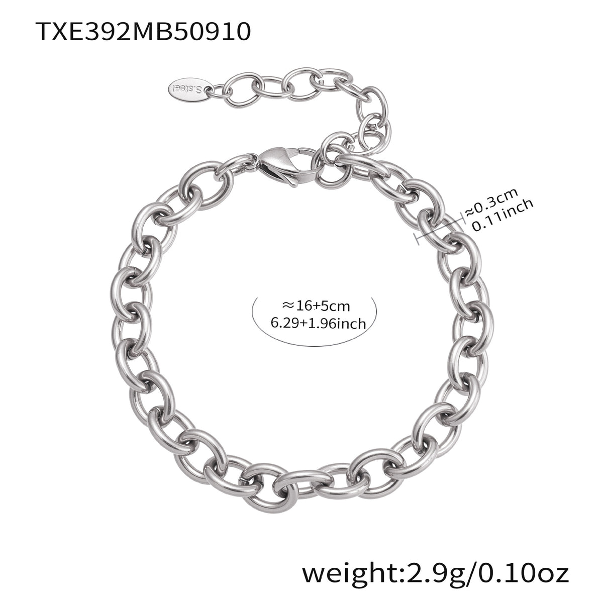 B廠-新款不鏽鋼DIY多吊墜小蜜蜂項鍊手鍊腳鏈套裝小眾時尚飾品「TXP392」25.09-3