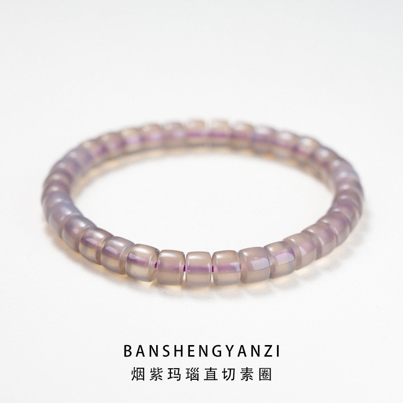 AS廠-2025新款多巴胺手鍊女瑪瑙水晶直切彩虹金鑽多寶高級感手串批發「L001J008」25.04-4