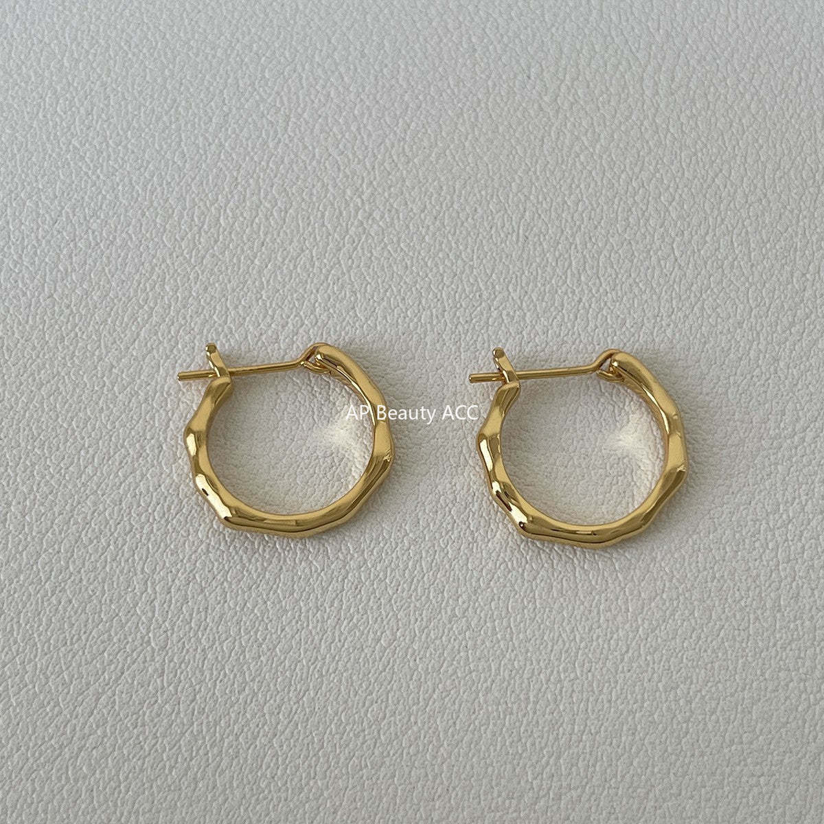 C廠-925銀針規則素圈耳環直針耳圈耳小眾設計高級感耳釘耳飾女「EH-1754.SJ」25.12-3